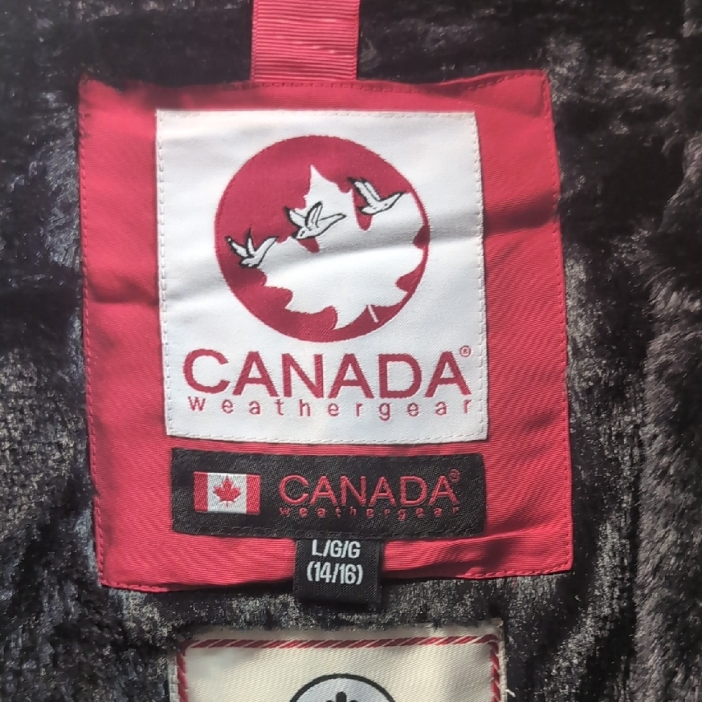Canada Weather Gear Kids Green Raincoat - Picture 6 of 6
